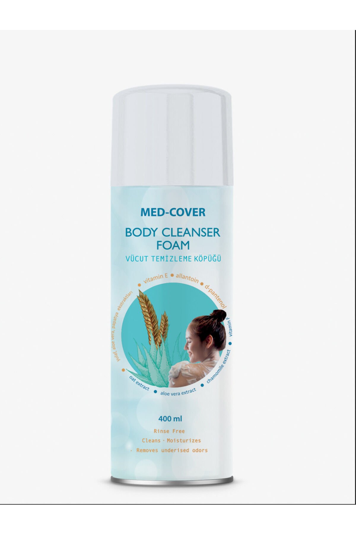 Vücut Temizleme Köpüğü Aerosol 400 ml