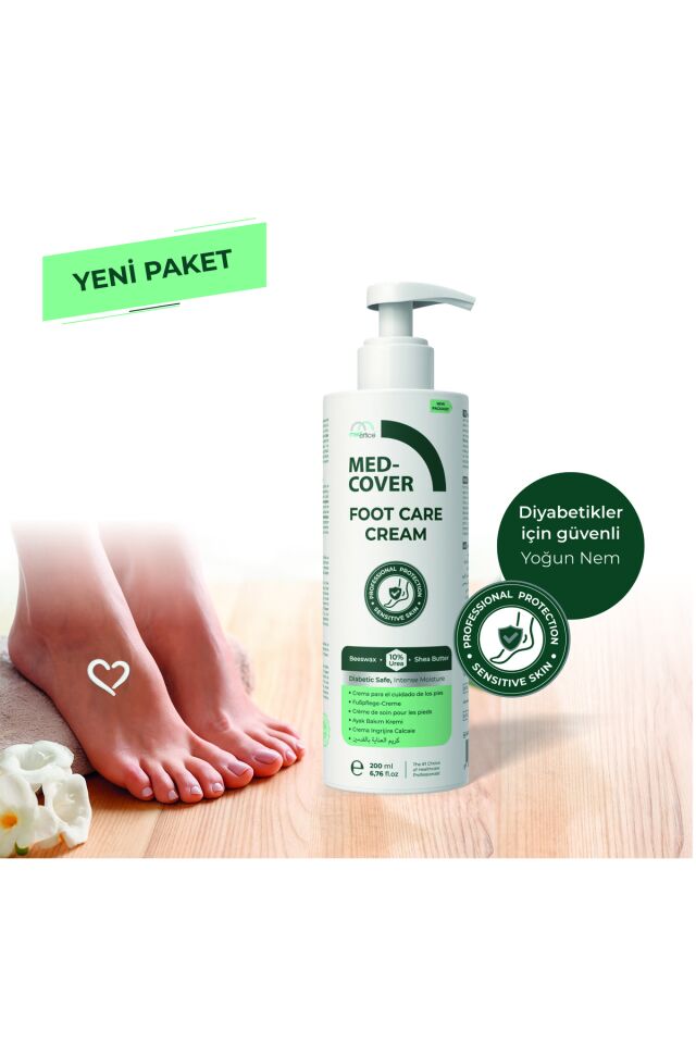 Ayak Bakım Kremi – Hassas Ciltlere Özel (%10 Üre, Shea Butter, Beeswax)