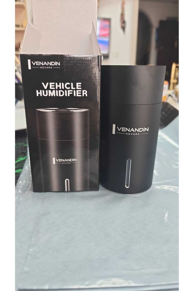 ŞARJLI 300 ml Ulrasonik Hava Nemlendirici Buhar Makinesi Araç İçi, Masa Üstü