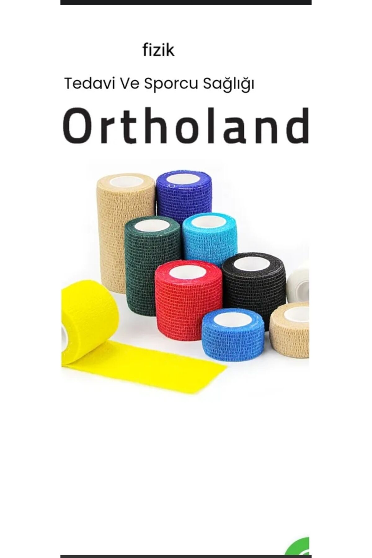 COBAN BANDAJ 5 cm x 4.5 mt. ( 20 ADET) KARIŞIK RENK