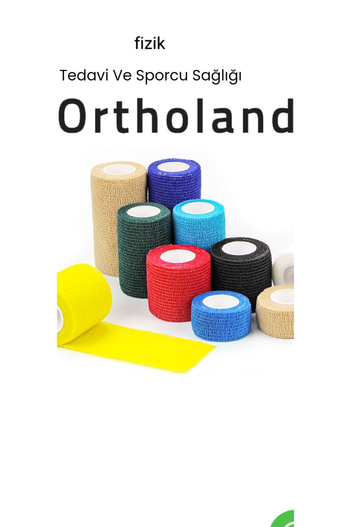 COBAN ELASTİK BANDAJ 5 cm x 4.5 MT ( 10 adet)
