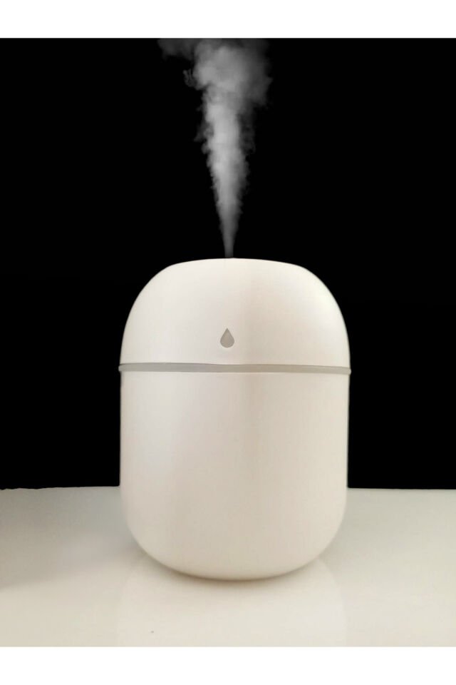 Led Işıklı Mini Ortam Oda ve Araç içi Hava Nemlendirici  , Taşınabilir Buhar Makinesi
