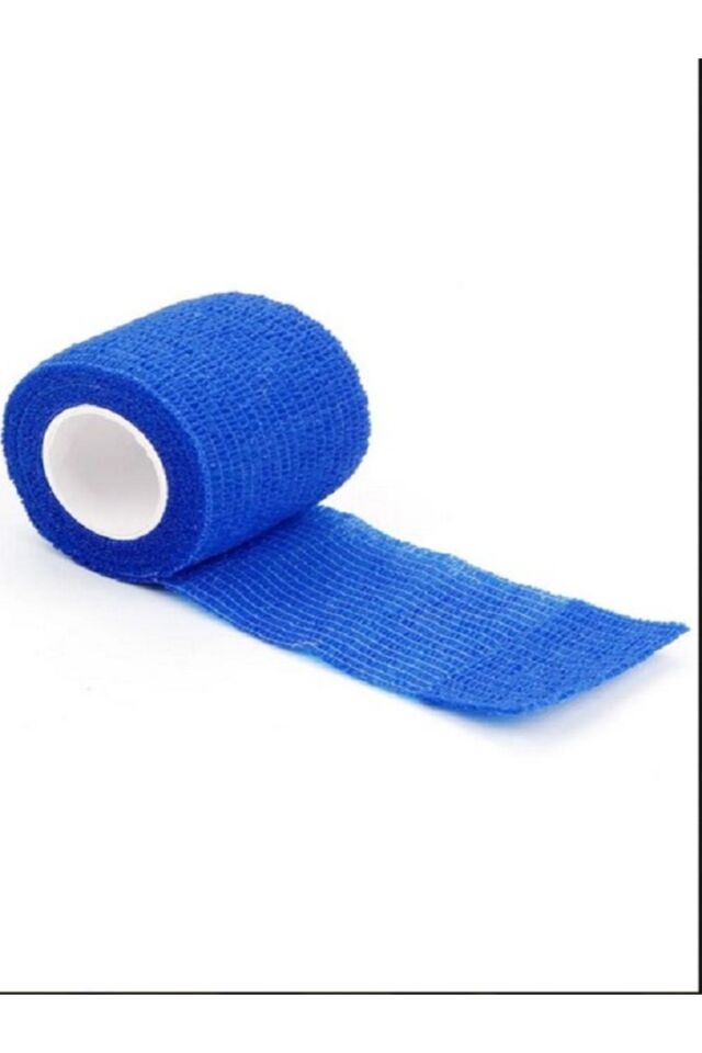Koban Bandajı Kendinden Yapışkanlı Bandaj Coban Bandajı Sargı Bandajı Sargı Bilek 5cmx4.5 M. 1 Adet