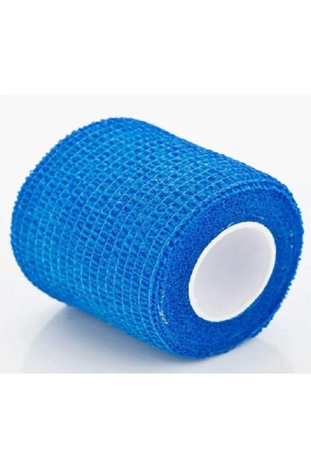 Koban Bandajı Kendinden Yapışkanlı Bandaj Coban Bandajı Sargı Bandajı Sargı Bilek 5cmx4.5 M. 1 Adet