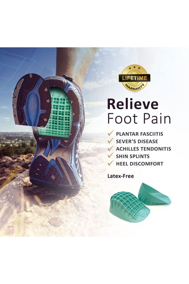 Heel Cups Topukluk 1 Çift (80 KG ALTI KULLANIM) Medium (REGULAR) Boy