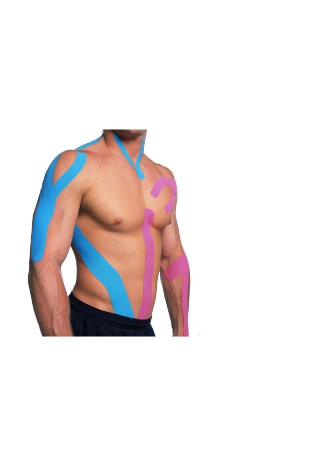 Ağrı Bandı Kinesiotape Bantlama Sporcu Bandı Sakatlık Bandı Kinesio Bant Kas Bandı Bilek Bant 1 Adet