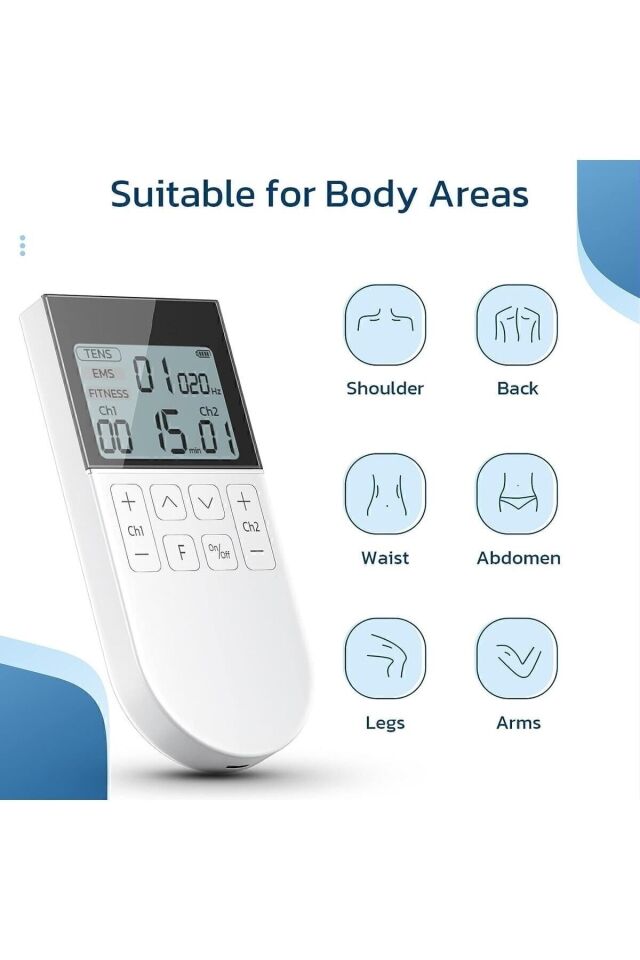 KTR-2610 Fizik Tedavi Şarjlı TENS + EMS + MASAJ Cihazı + Taşıma Kabı