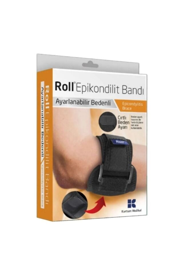 Epikondilit Bandı Tenisçi Dirseği Bandı Ayarlanabilir Beden