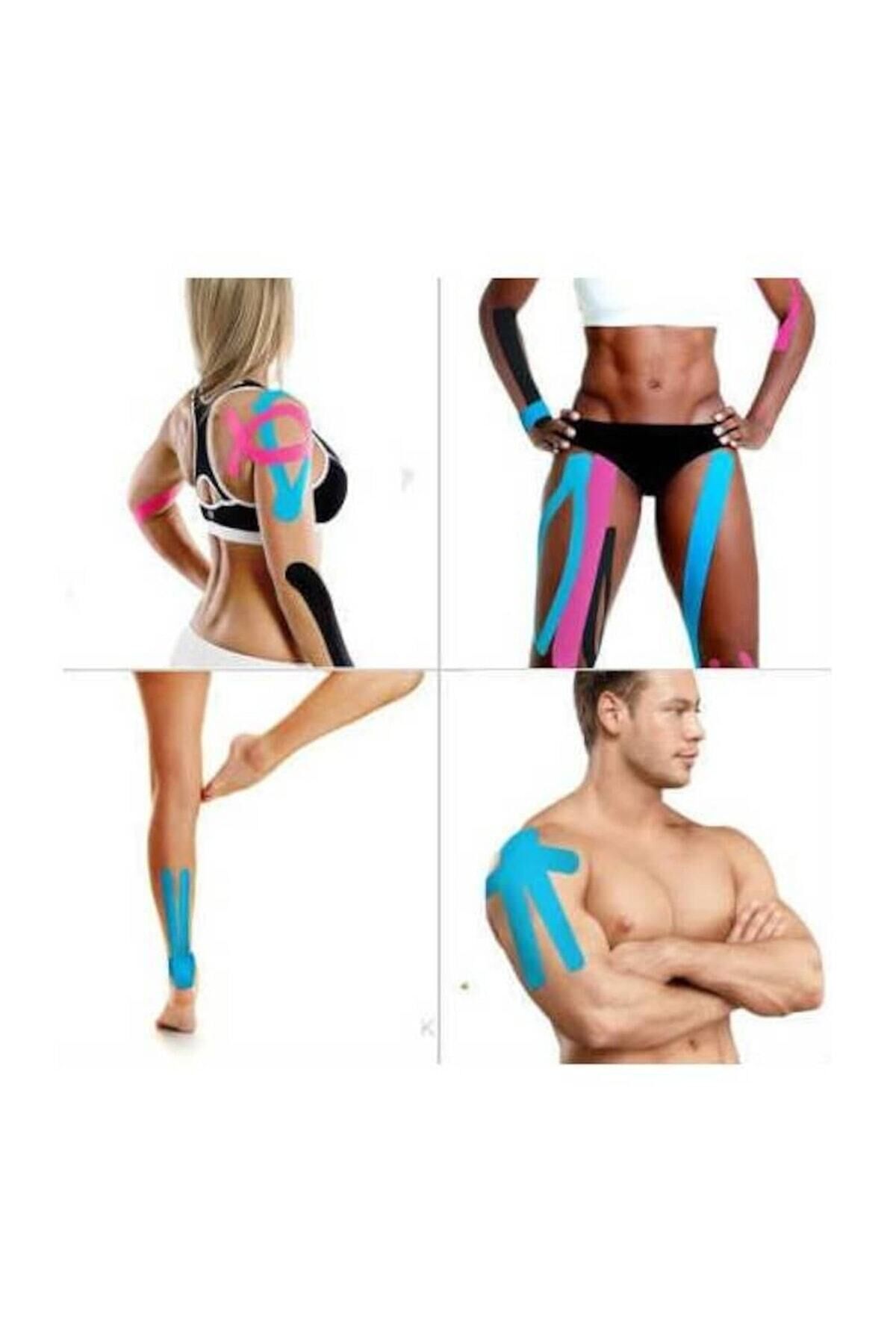 Medikal Iron Kinesiology Ağrı Bandı-kinesio Tape 5cmx5m Sarı Renk