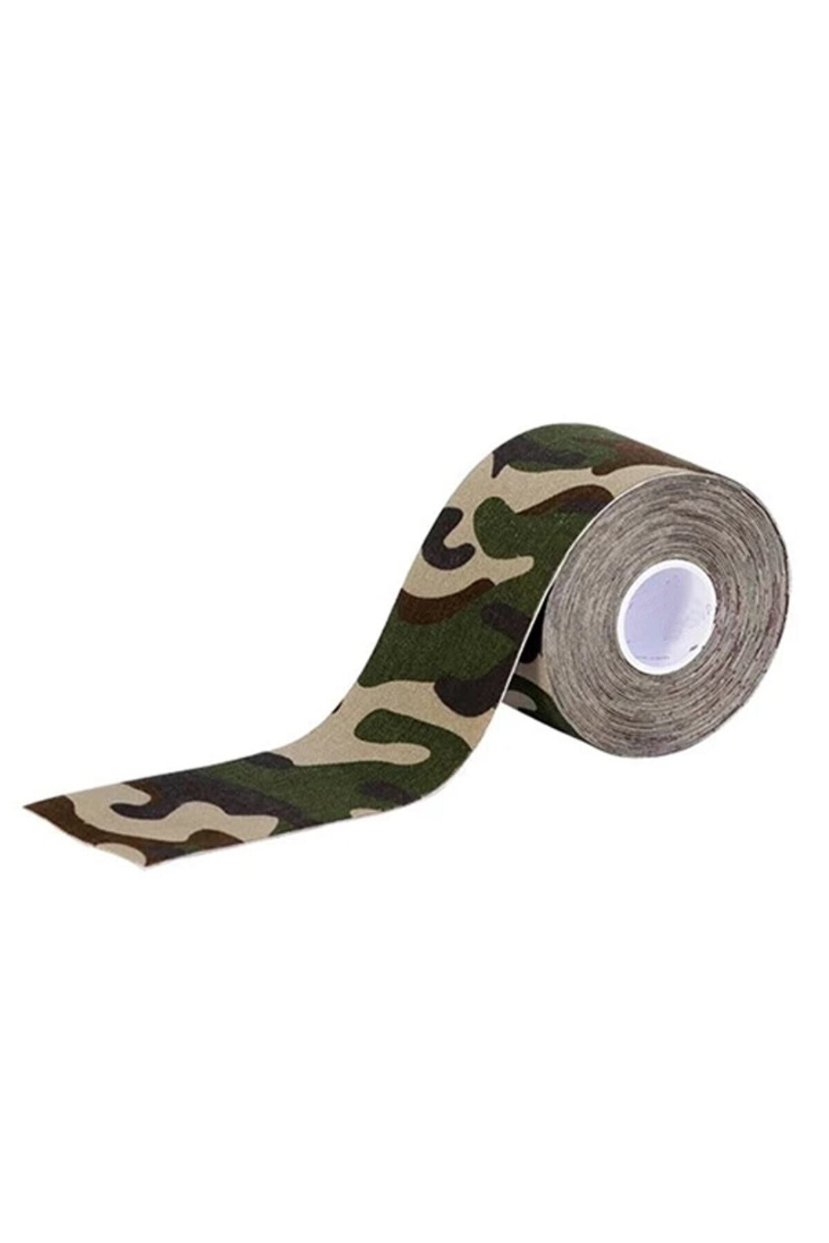 Ağrı Bandı Kamuflaj Yeşili 5 Metre X 5 Cm
