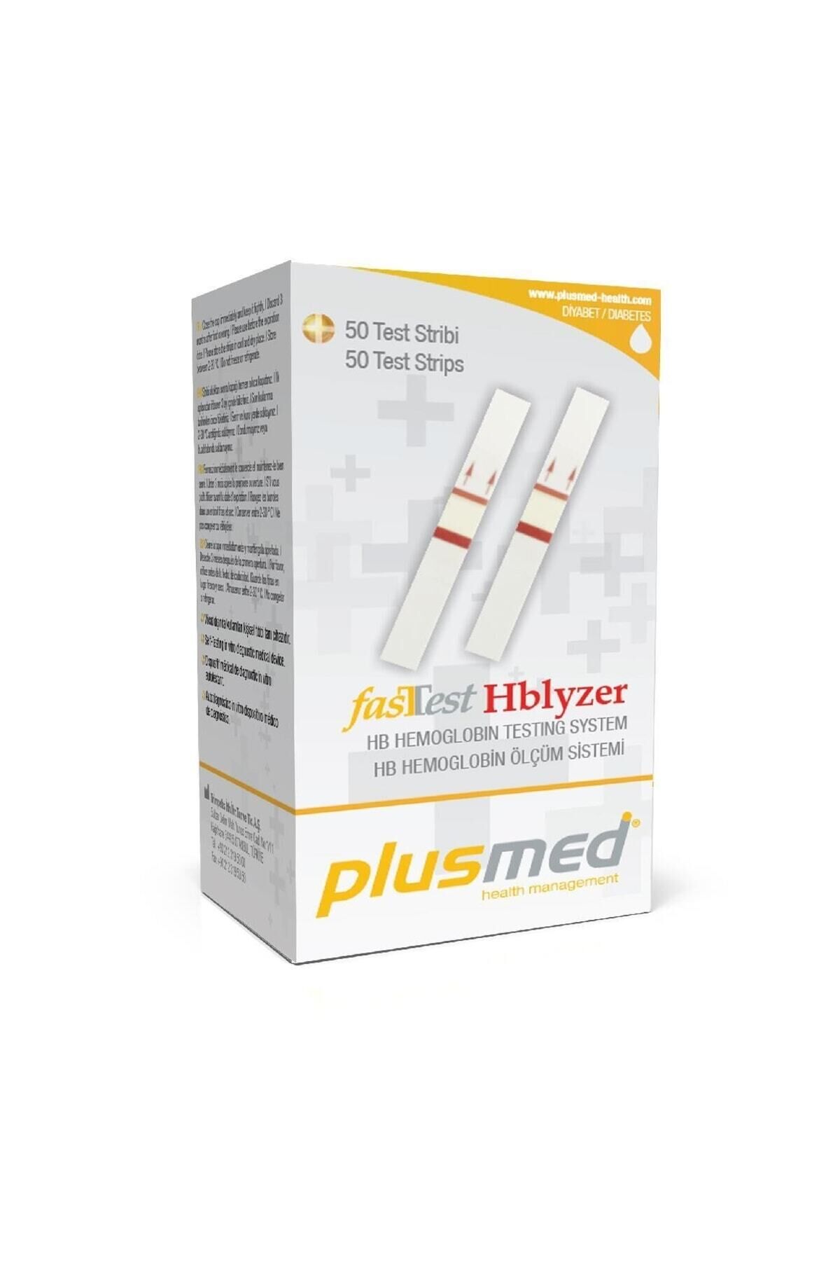 Fasttest Hblyzer Hemoglobin Ölçüm Test Stribi 50'li