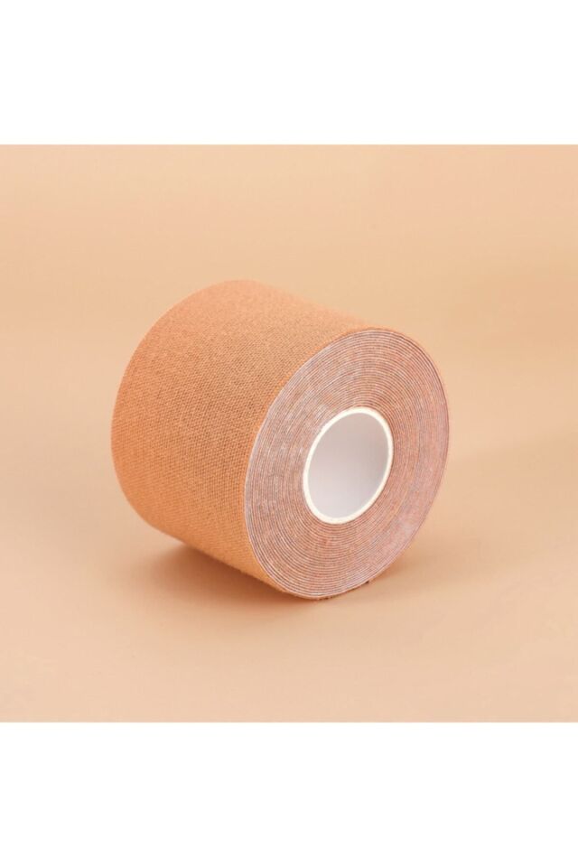 Sıkı Göğüsler 5cm*5m Ten Rengi Suya Dayanıklı Göğüs Bandı Boob Tape Kinezyoloji Bandı
