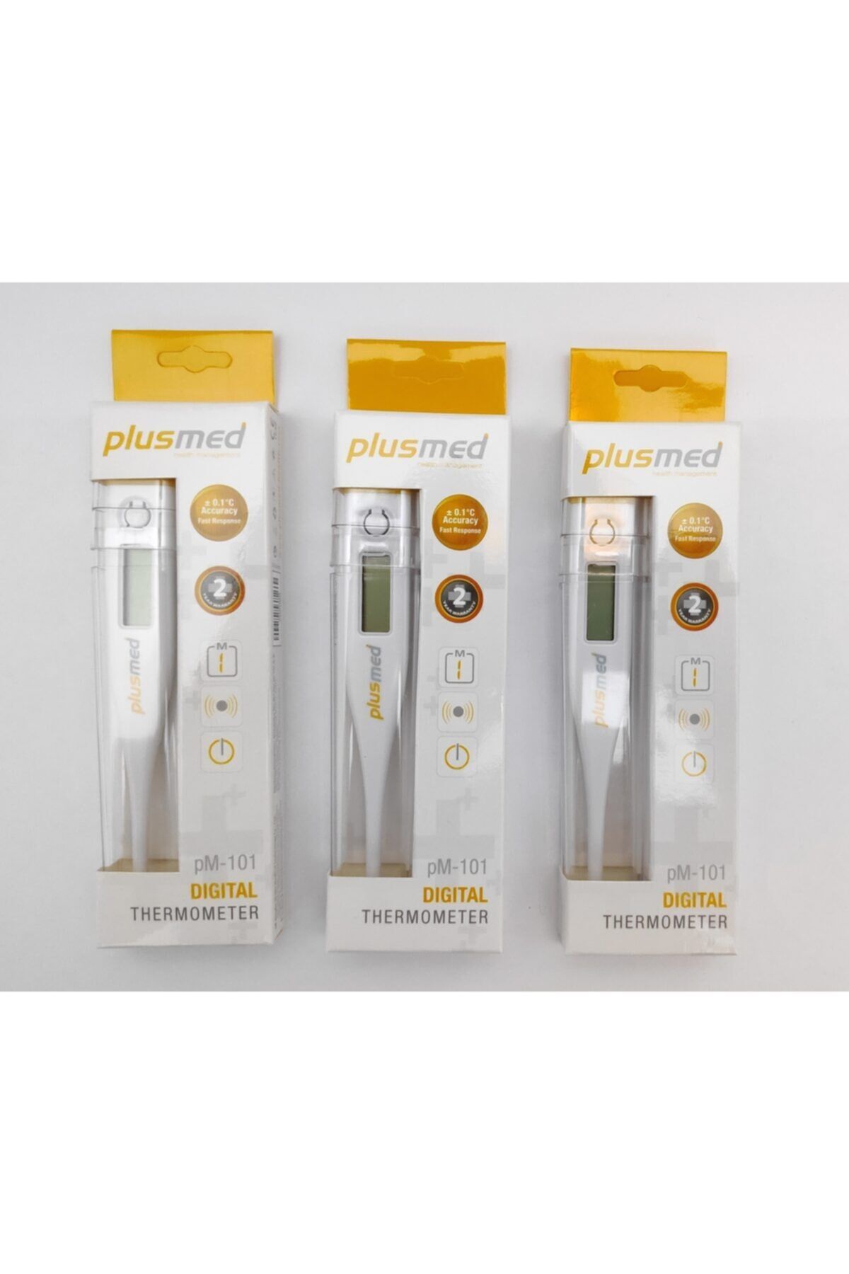 Pm 101 Dijital Koltuk Altı Beden Derecesi (thermometer) 3 Adet (kutuda 3 Adet)