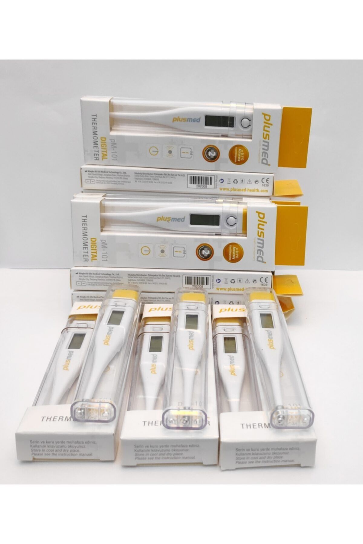 Pm 101 Dijital Koltuk Altı Beden Derecesi (thermometer) 10 Adet (kutuda 10 Adet)