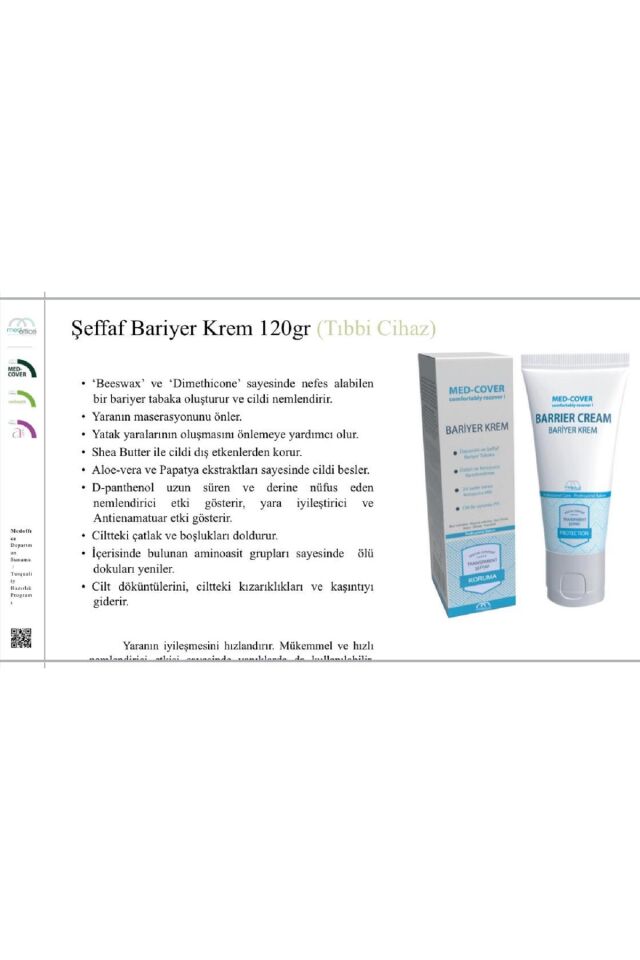 Bariyer Krem 120 Gr Koruyucu Bariyer Kremi 3 Adet