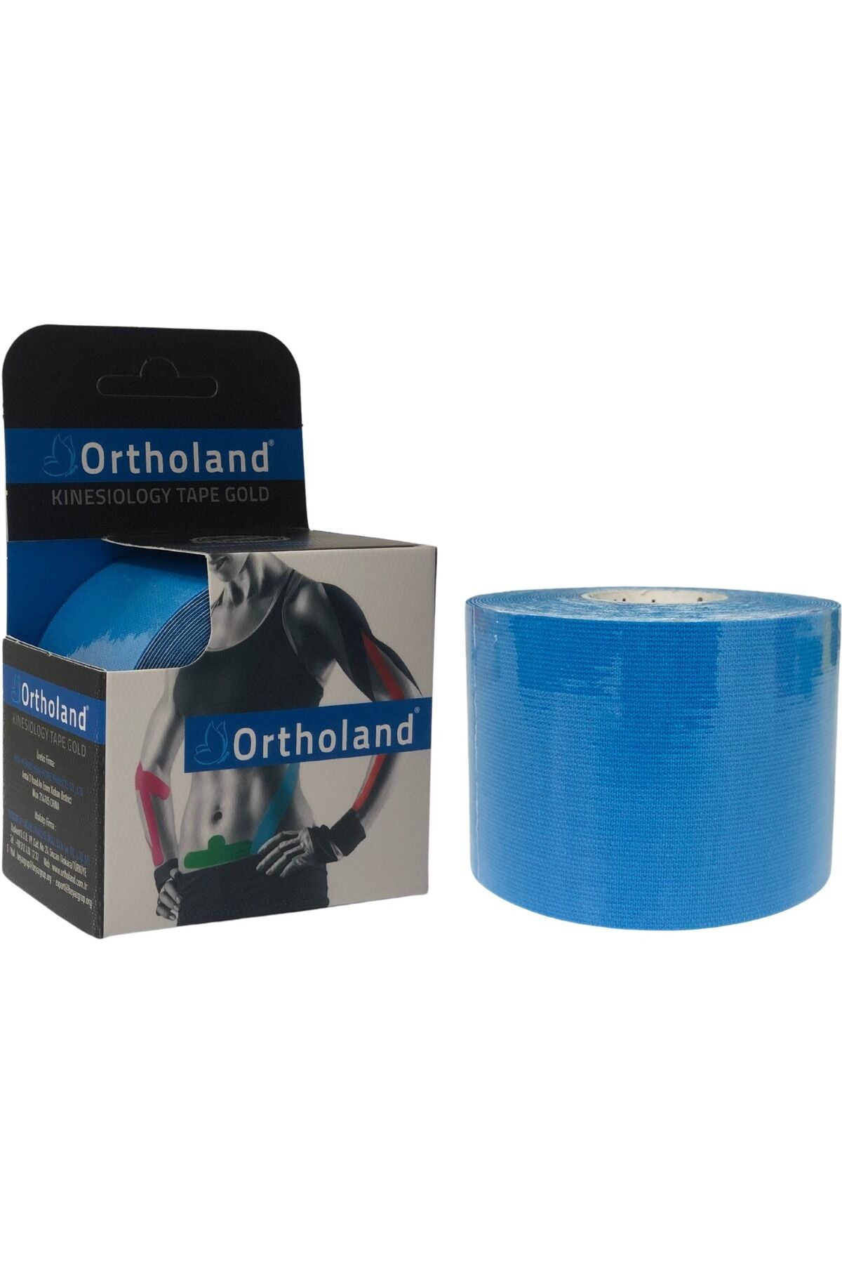Açık Mavi Renk Kinesi Band,sporcu Kas Ağrı Bandı,kinezyo Tape