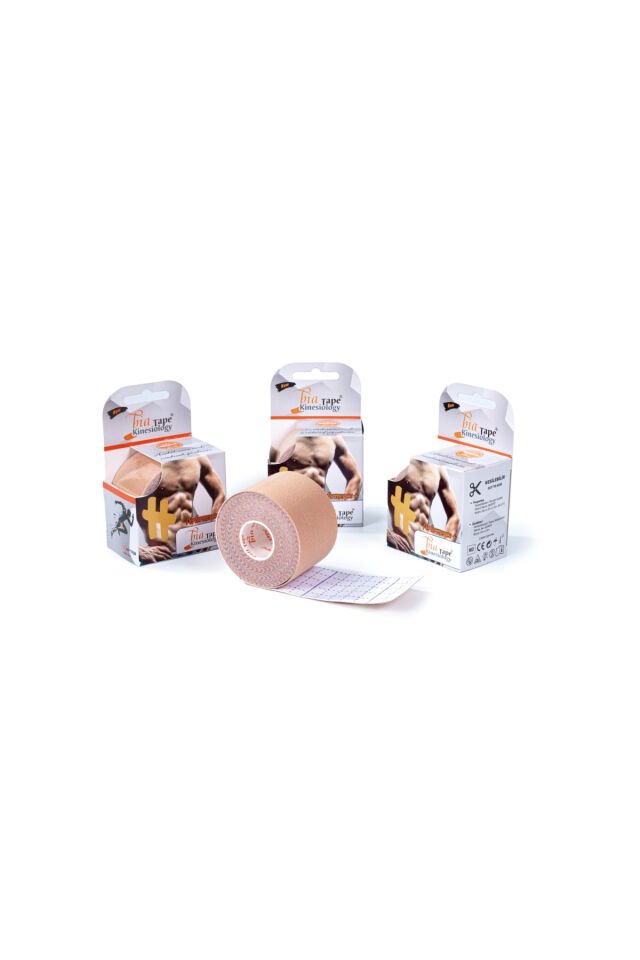 Bia Tape Kinesio Kinesiology 5cmx5m Ten Rengi Ağrı Sporcu Bandı